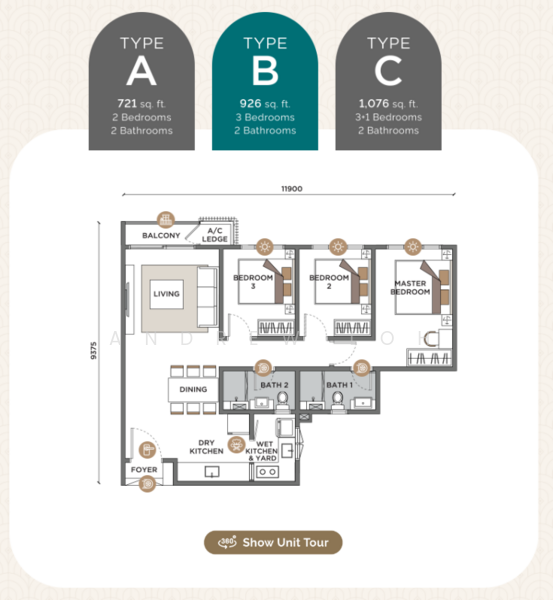 Service Residence for Sale in Sunway Velocity 3 by Andrew Loh - iProperty.com.my