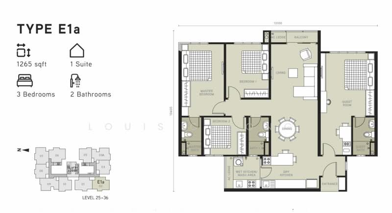 Kondominium untuk Dijual di Berlian Setapak 2 Residences oleh Louis Cheong - iProperty.com.my