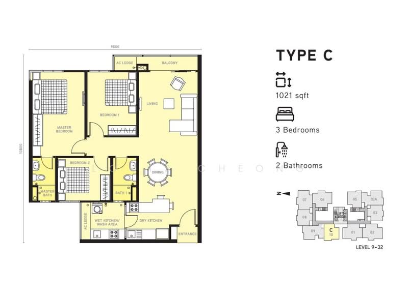 Kondominium untuk Dijual di Berlian Setapak 2 Residences oleh Louis Cheong - iProperty.com.my