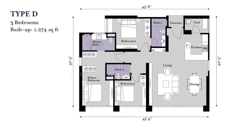 Service Residence for Rent in Bayberry @ Tropicana Gardens by Jodie Lau - iProperty.com.my