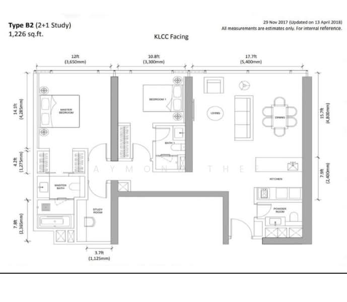 Service Residence for Sale in Regent Suites @ Pavilion Damansara Heights by Raymond Thee - iProperty.com.my