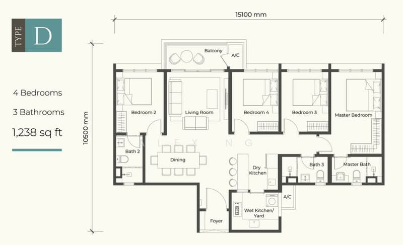 Kediaman Servis untuk Dijual di Serviced Residence @ Sunway D'hill Residences oleh Alex Ng - iProperty.com.my