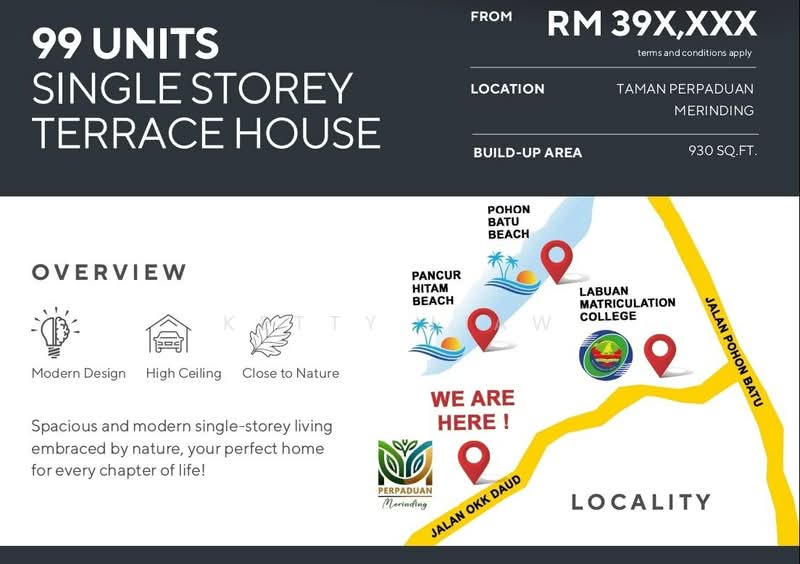 1-storey Terraced House for Sale in Jalan Okk Daud, Labuan by Ketty Liaw - iProperty.com.my