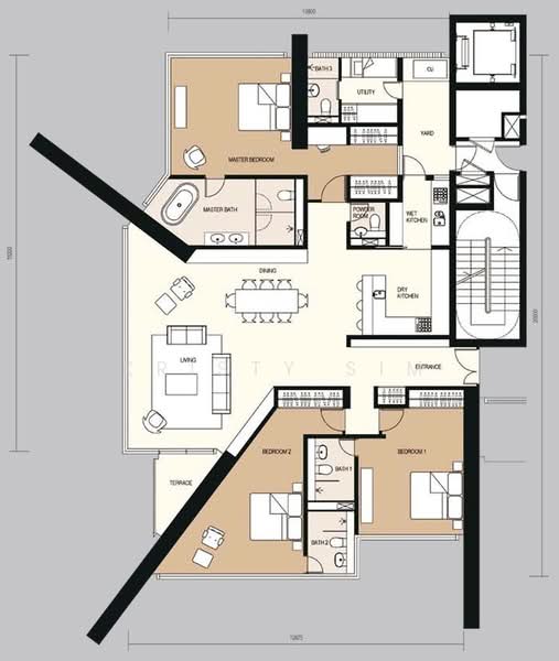 Condominium for Sale in Condominium @ The Troika by Kristy Sim - iProperty.com.my