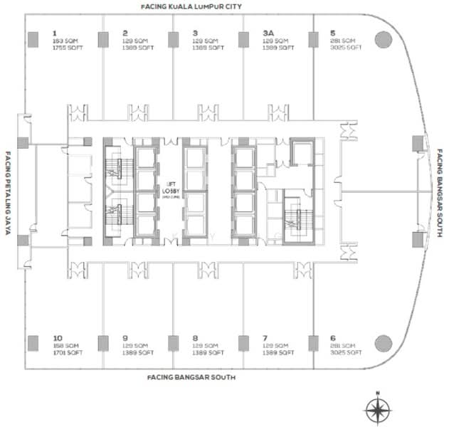 Pejabat untuk Dijual di Kampung Kerinchi (Bangsar South), Kuala Lumpur oleh TK Yong - iProperty.com.my