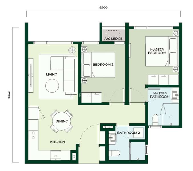 Service Residence for Rent in Edelweiss @ Tropicana Gardens by Ben Ng - iProperty.com.my