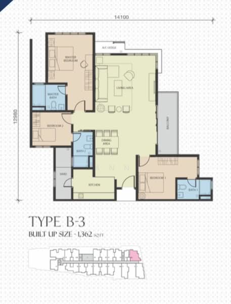 Service Residence for Rent in Serviced Residence @ The Louvre @ Country Heights by Ann - iProperty.com.my