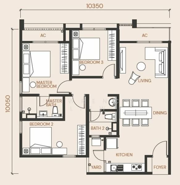 Service Residence for Rent in D'Sini Residences by LAWRENCE LIEW - iProperty.com.my
