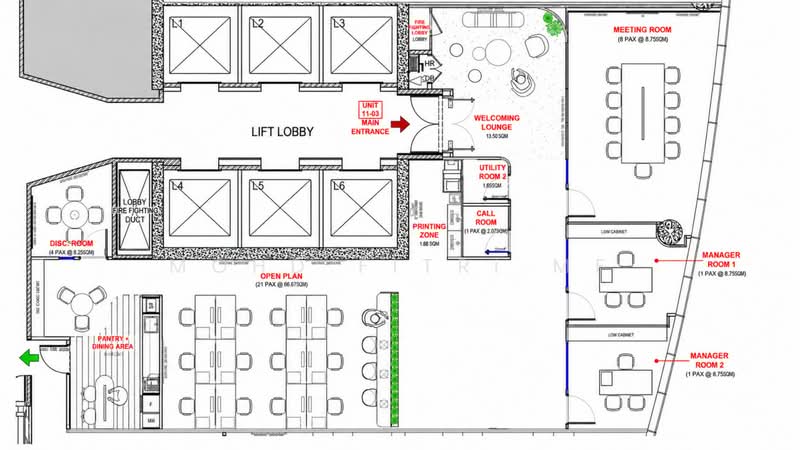 Pejabat untuk Disewa di KL City Centre, Kuala Lumpur oleh Mohd Fitri MF - iProperty.com.my