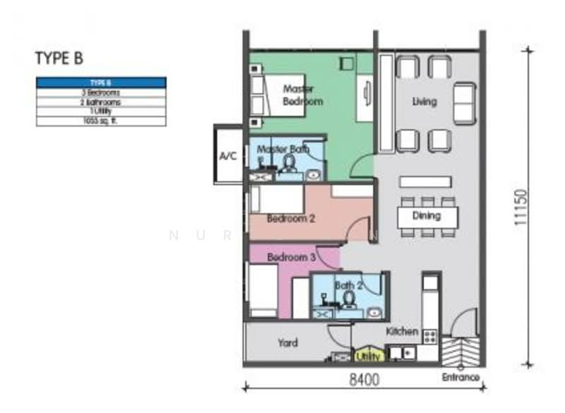 Pangsapuri untuk Dijual di Residensi Seremban Sentral oleh Nurul Ain - iProperty.com.my