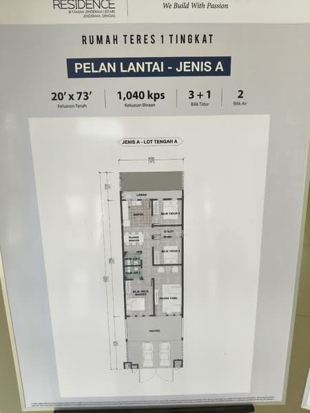 1-storey Terraced House for Sale in Dengkil, Selangor by Zaifuldiamin Bin Ahmad - iProperty.com.my