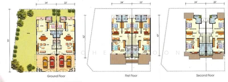 Rumah Teres 3-Tingkat untuk Dijual di Bandar Bayan Bahru, Bayan Lepas oleh Ooi Chee Khoon - iProperty.com.my