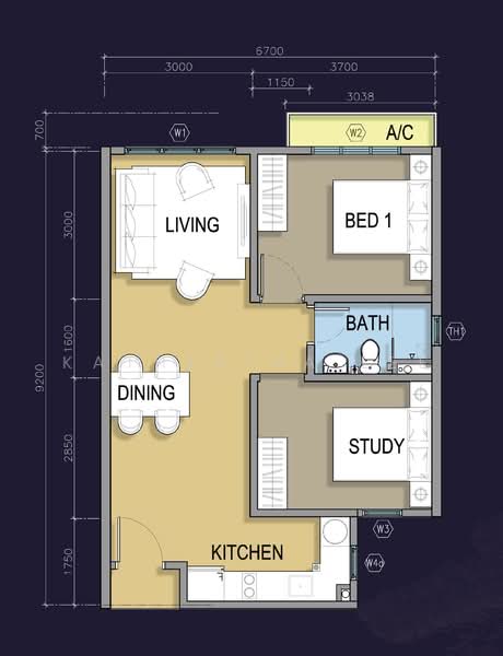 Service Residence for Sale in M Grand Minori by Katherina Lee - iProperty.com.my
