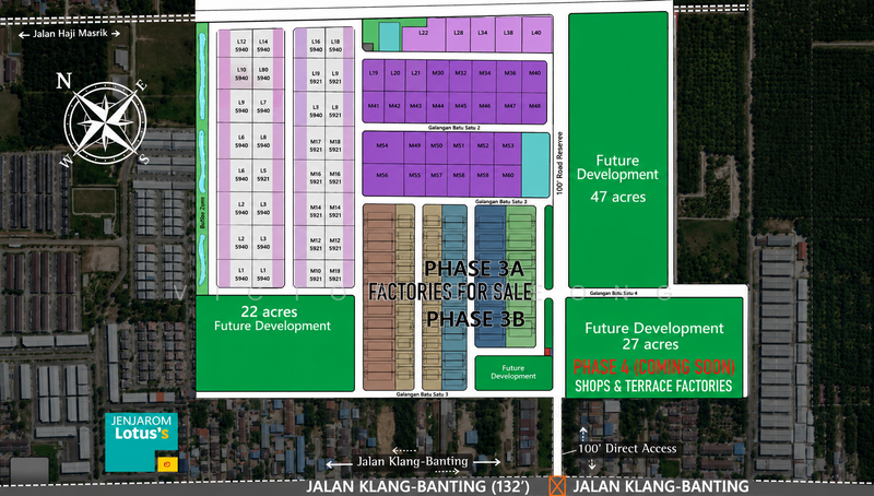 Industrial Land for Sale in Jenjarom, Selangor by Victor Cheong - iProperty.com.my