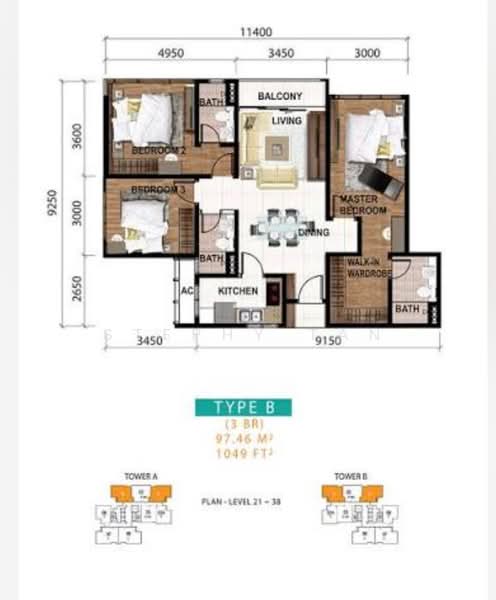 For Rent SKS Pavillion Residences