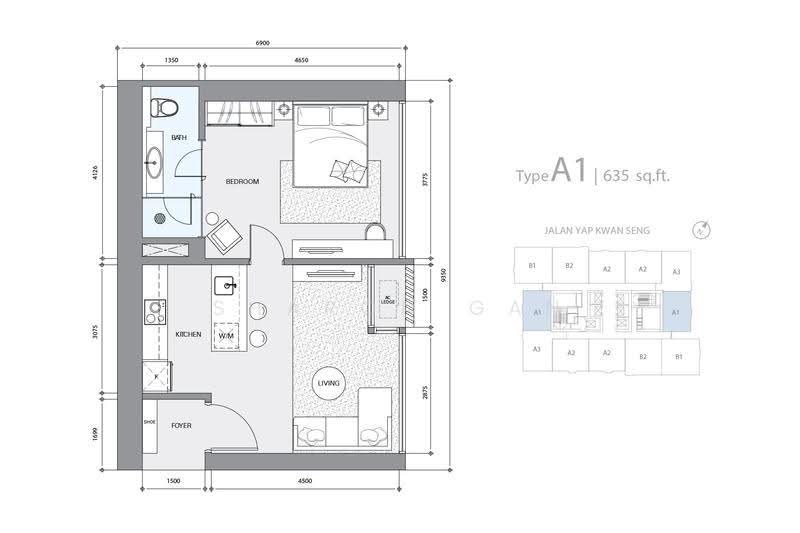 Kediaman Servis untuk Disewa di Star Residences One oleh LM Gan - iProperty.com.my