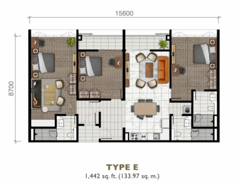 Kediaman Servis untuk Dijual di Residensi 38 Bangsar oleh Albert Lee - iProperty.com.my