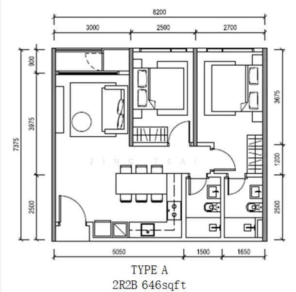 Kediaman Servis untuk Dijual di Altris Residences @ The Quartz WM oleh Zinc Tsai - iProperty.com.my
