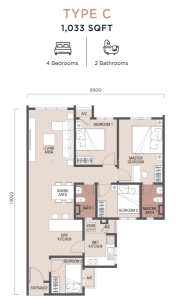 Service Residence for Rent in You City 3 by KC Kaw - iProperty.com.my