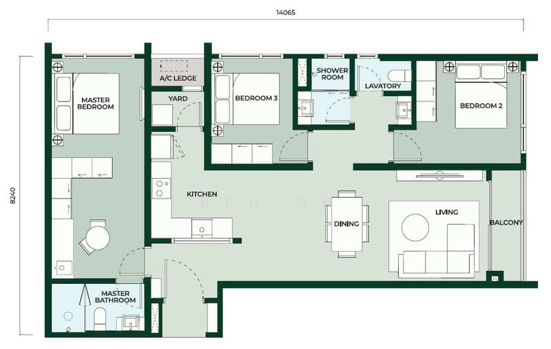 Service Residence for Rent in Edelweiss @ Tropicana Gardens by Ben Ng - iProperty.com.my