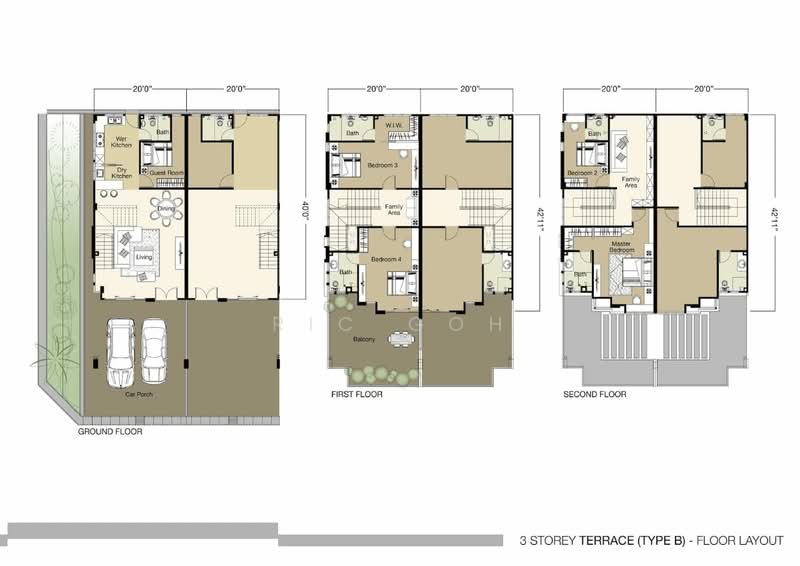 3-storey Terraced House untuk Dijual di Taman Lembah Indah, Simpang Ampat oleh Ric Goh - iProperty.com.my