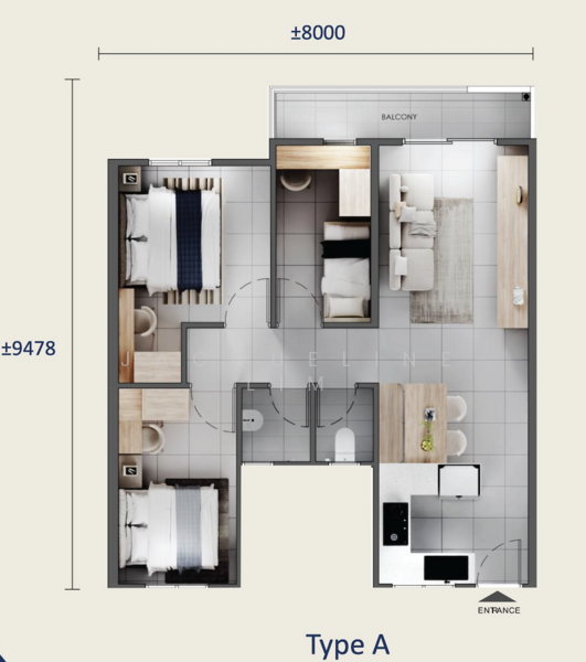 Kondominium untuk Dijual di D'Tiara Residence oleh Jacqueline Lim - iProperty.com.my