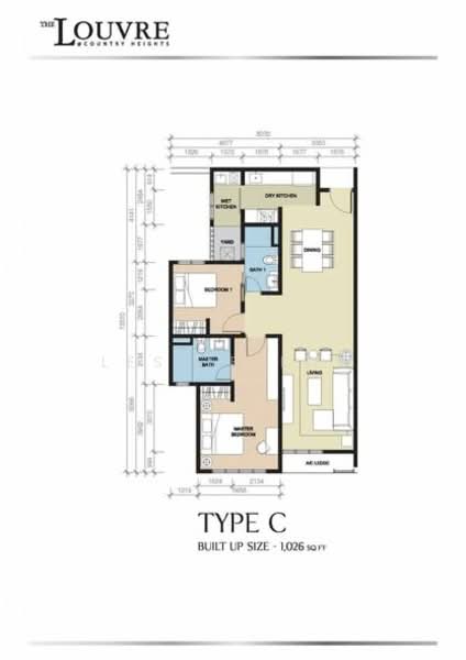 Service Residence for Sale in Serviced Residence @ The Louvre @ Country Heights by Leslie Low - iProperty.com.my
