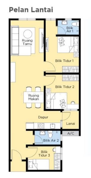 Flat for Rent in PANGSAPURI SELANGORKU SENA by Kenny YL - iProperty.com.my