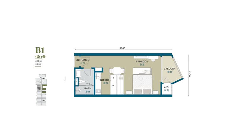Pangsapuri untuk Dijual di Assana Serviced Suites @ Tropicana Cenang oleh Jacky Yong - iProperty.com.my