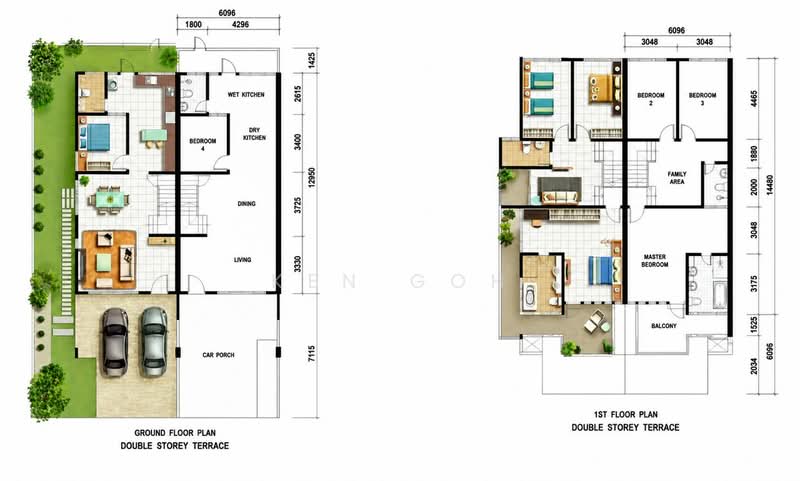 Rumah Teres 2-Tingkat untuk Dijual di Taman Naluri Indah, Seberang Jaya oleh Ken Goh - iProperty.com.my