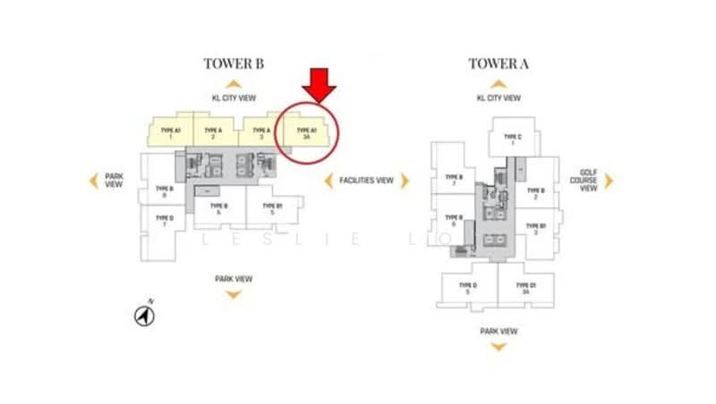 Kondominium untuk Dijual di Skyluxe On The Park Bukit Jalil oleh Leslie Low - iProperty.com.my