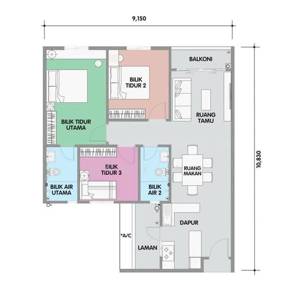 Pangsapuri untuk Disewa di Residensi Pauh Permai oleh Jack Ng - iProperty.com.my