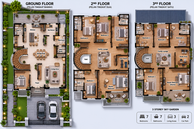 Bungalow House for Sale in Alam Sutera, Bukit Jalil by Davis Tey - iProperty.com.my