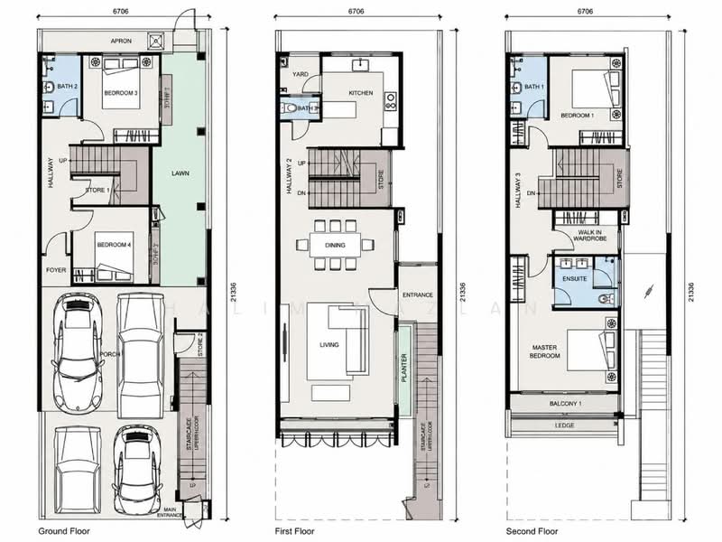 3-storey Terraced House for Sale in Cyberjaya, Selangor by Halim Mazlan - iProperty.com.my