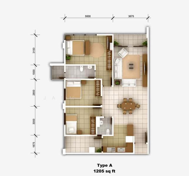 Condominium for Rent in The Zest @ Kinrara 9 by Jasmine Ling - iProperty.com.my
