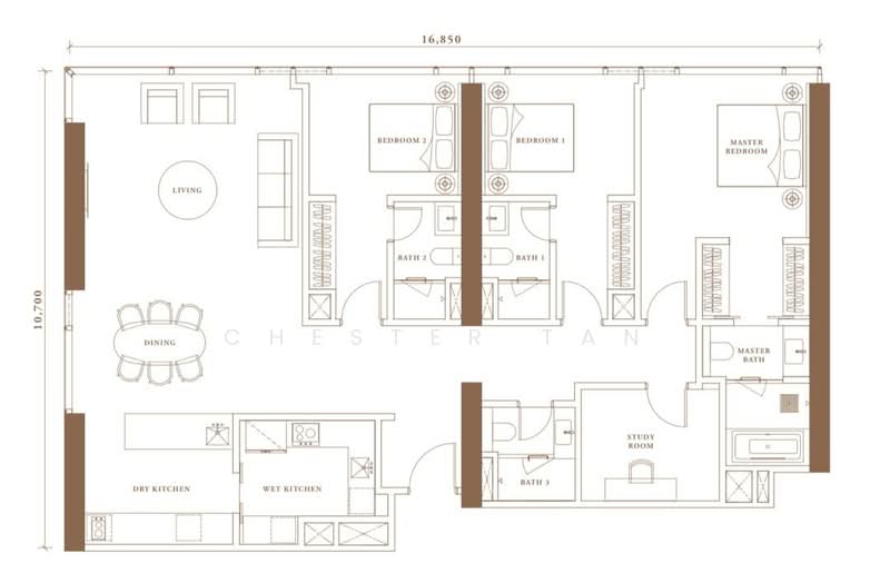 Kediaman Servis untuk Dijual di Pavilion Damansara Heights oleh Chester Tan - iProperty.com.my