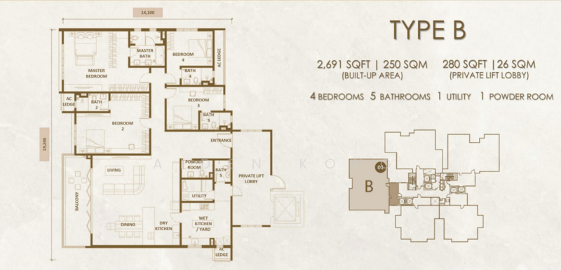 Condominium for Sale in Asa Residence by Aiden Kong - iProperty.com.my