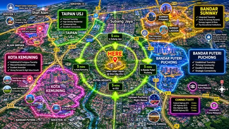 Office untuk Dijual di One City, Subang Jaya oleh Seamus Kor - iProperty.com.my