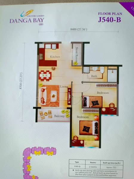 Condominium for Sale in Amberside @ Country Garden Danga Bay by C.Y.Khaw - iProperty.com.my