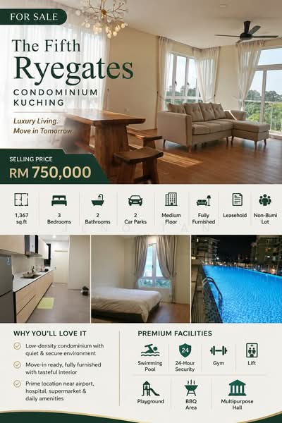 Condominium for Sale in The Fifth Ryegates by Jeno Tan - iProperty.com.my