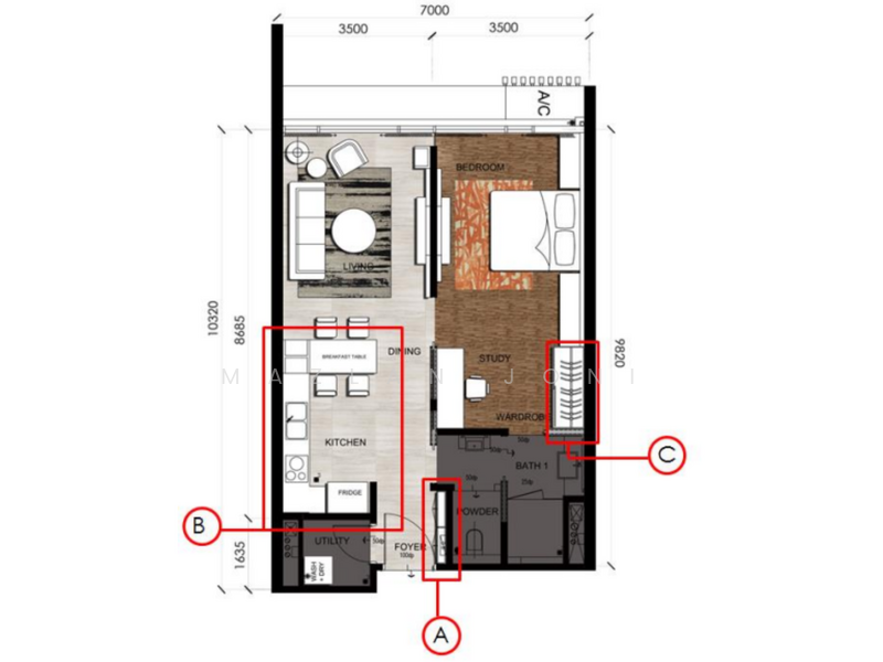 Service Residence for Rent in Anggun Residences by Mazlan Joni - iProperty.com.my