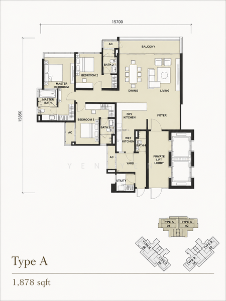 Condominium for Sale in KM1 East by Yen Yen - iProperty.com.my