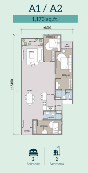 Kediaman Servis untuk Disewa di AraTre' Residences oleh Nick Chan - iProperty.com.my