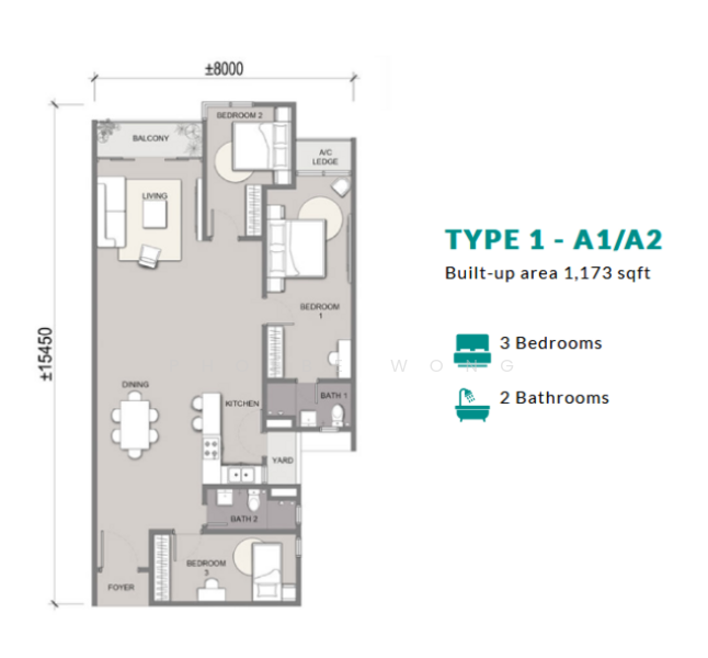 Service Residence for Sale in AraTre' Residences by Phoebe Wong - iProperty.com.my
