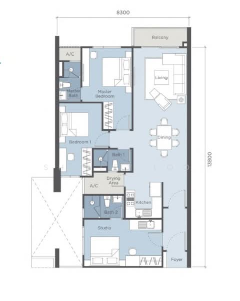 Kediaman Servis untuk Disewa di Renna Residence @ The NorthBank oleh Shirley Loo - iProperty.com.my