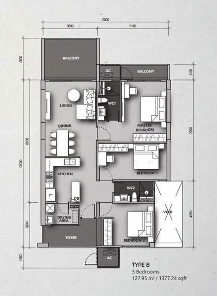 Kondominium untuk Disewa di PD Residences oleh Valerie Chai - iProperty.com.my