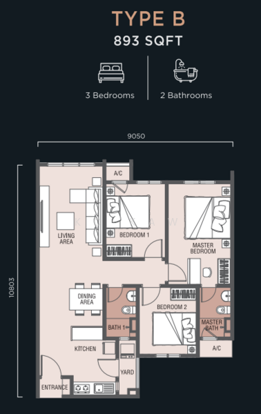 Kediaman Servis untuk Dijual di You City 3 oleh KC Kaw - iProperty.com.my