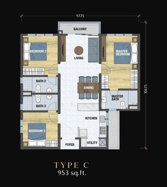 Condominium for Sale in Aster Residence by Sam Lee - iProperty.com.my