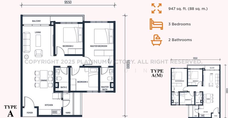 Pangsapuri untuk Dijual di PSV 2 Residences oleh Chloe Ding - iProperty.com.my