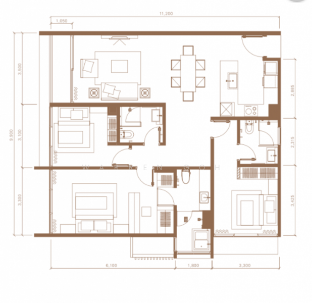 Service Residence for Rent in Stonor 3 by Warren Goh - iProperty.com.my
